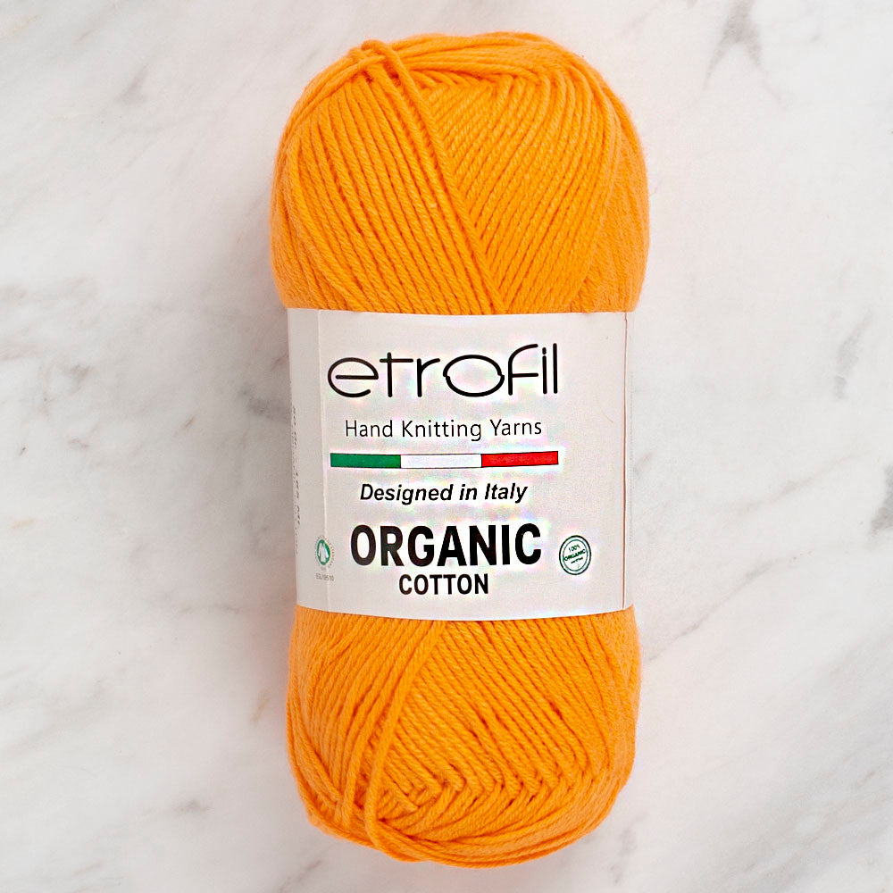 Etrofil Organic Cotton, Orange - EB061