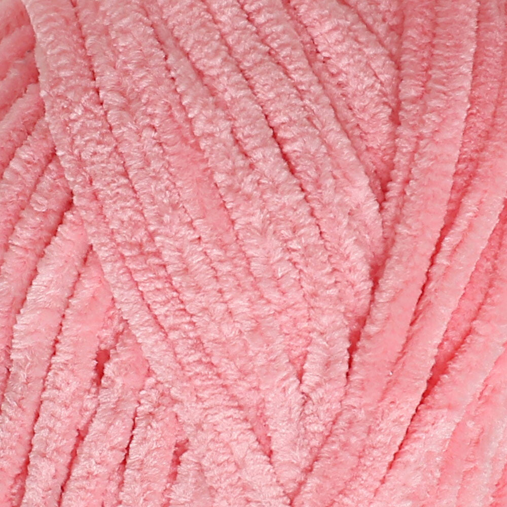 Etrofil Yonca Chenille Yarn, Baby Pink - 70315