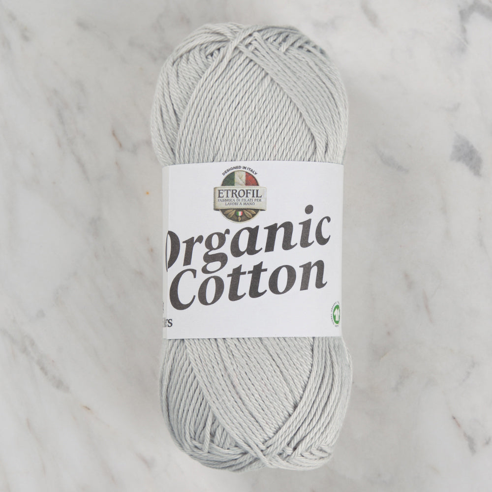 Etrofil Organic Cotton Hand Knitting Yarn - 79213 , Gray
