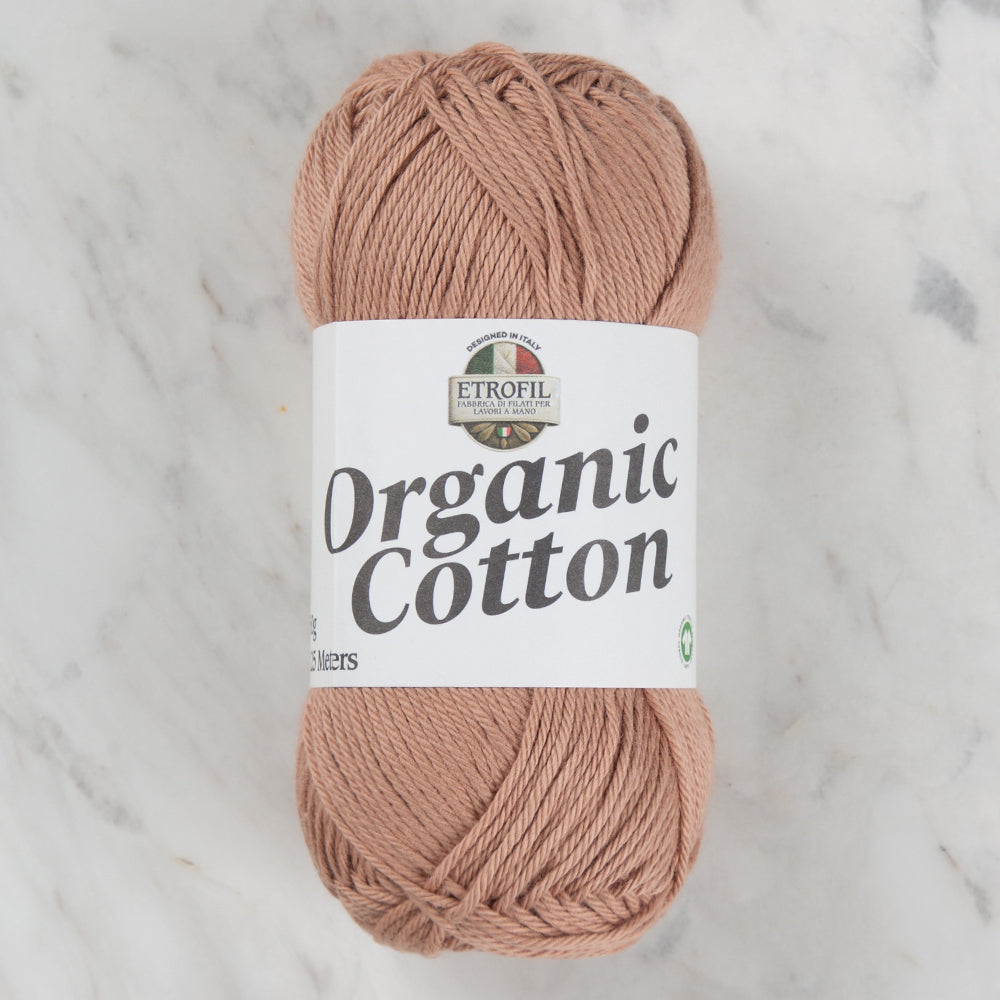 Etrofil Organic Cotton Hand Knitting Yarn - 772217 , Beige