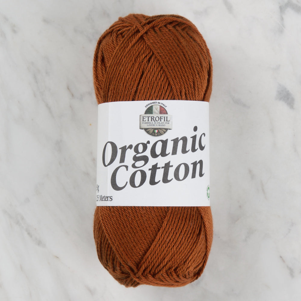 Etrofil Organic Cotton Hand Knitting Yarn - 76228 , Cinnamon