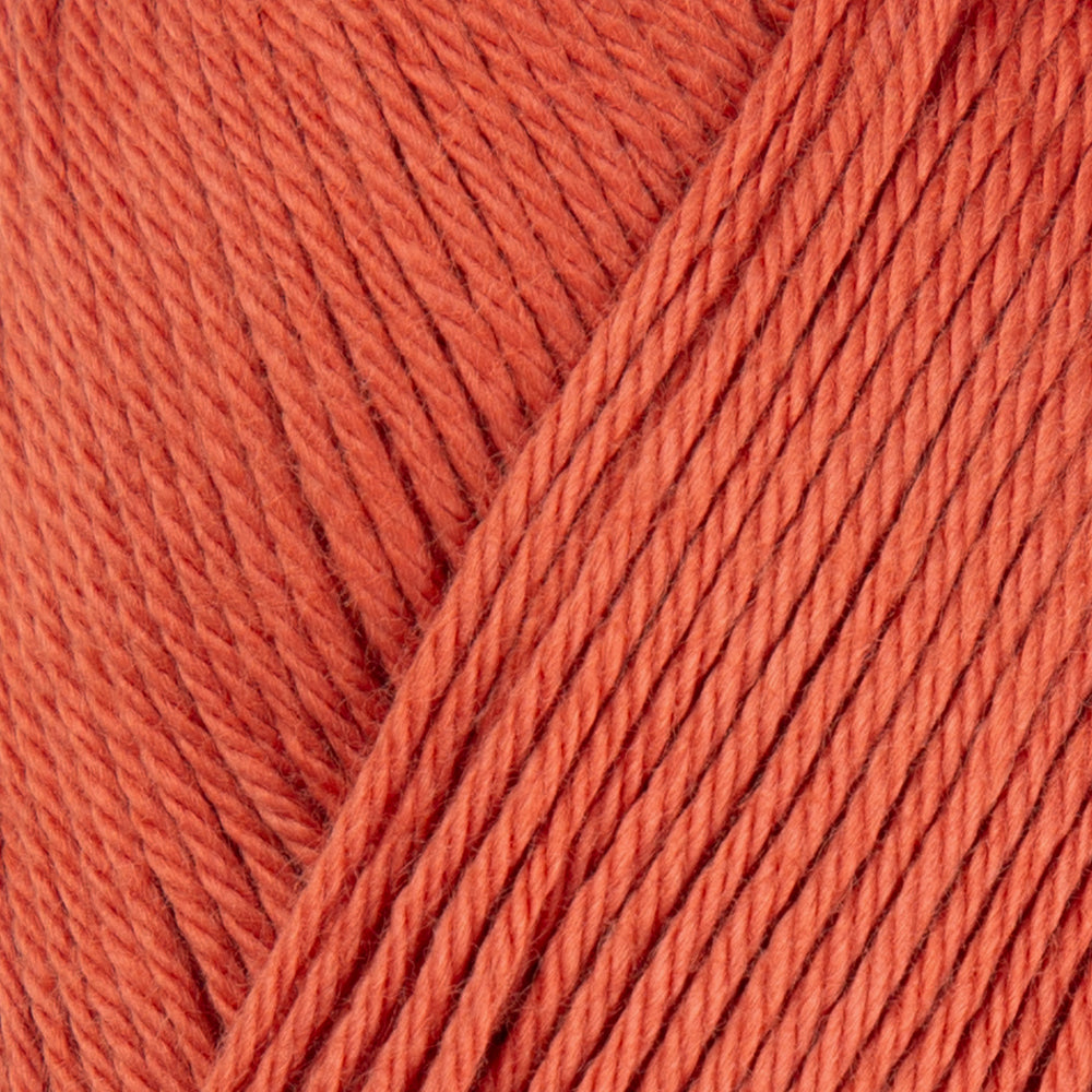 Etrofil Organic Cotton Hand Knitting Yarn - 77229 , Brick Color