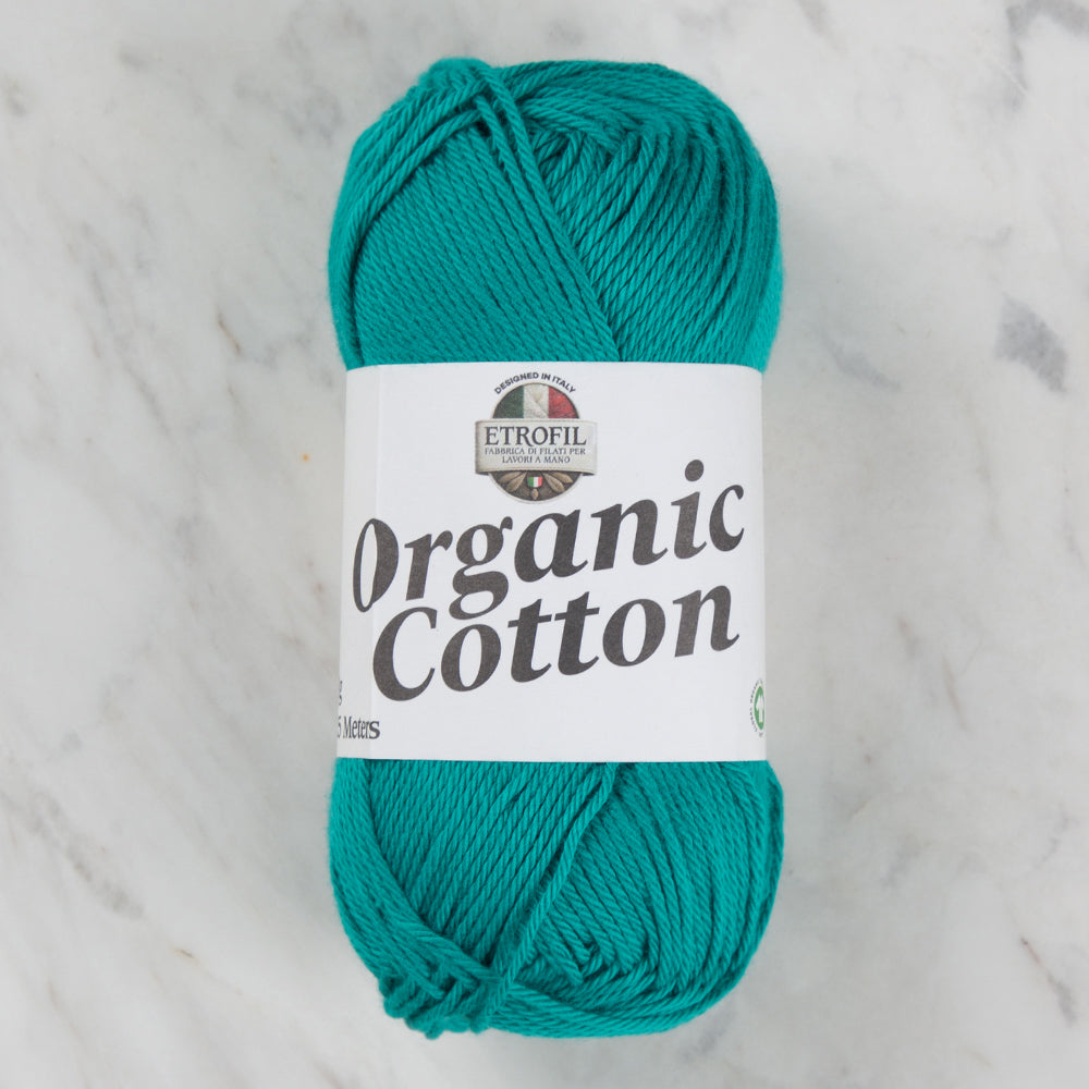Etrofil Organic Cotton Hand Knitting Yarn - 74379 , Green