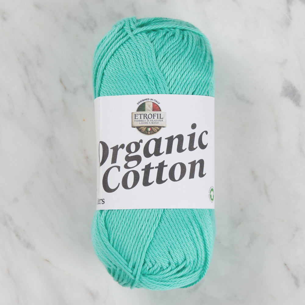Etrofil Organic Cotton Hand Knitting Yarn - 74385 , Green