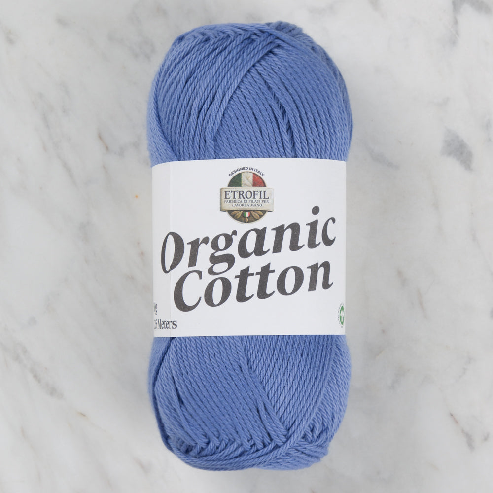 Etrofil Organic Cotton Hand Knitting Yarn - 76151 , Purple