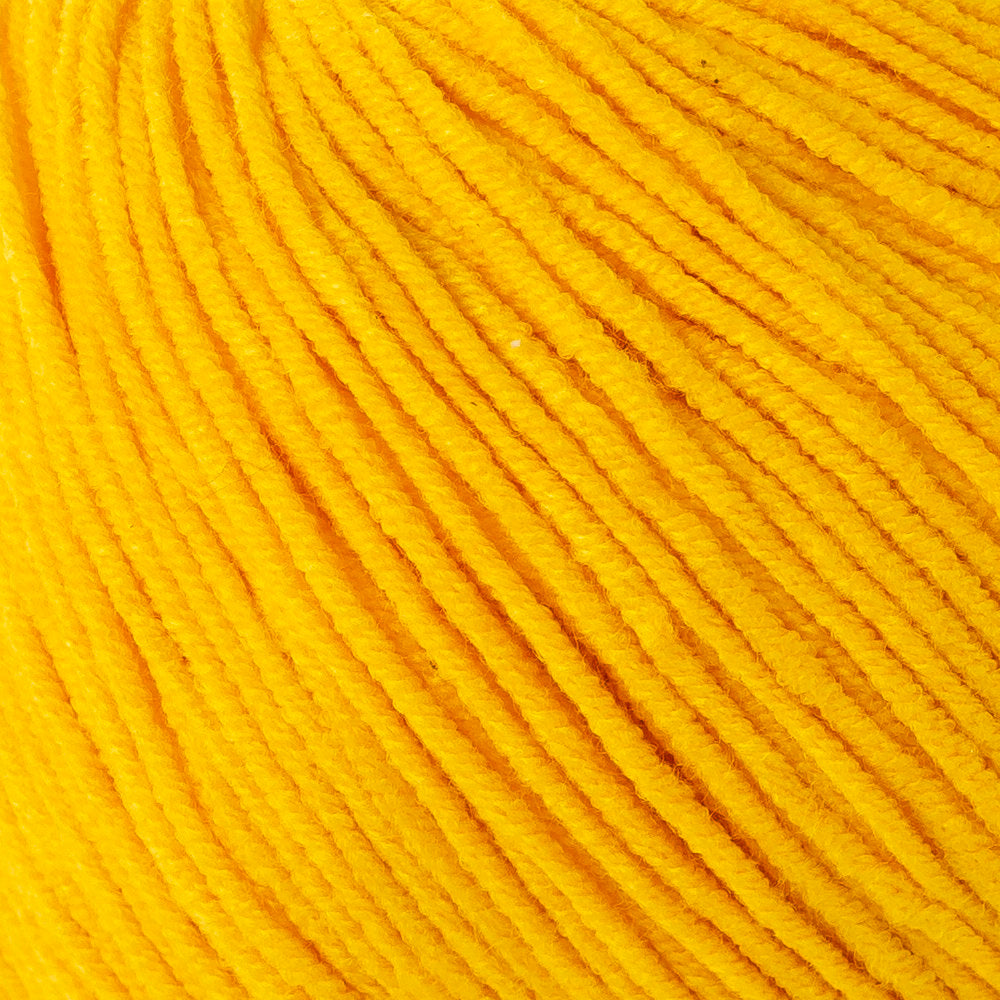 Etrofil Jeans Knitting Yarn, Yellow - 029