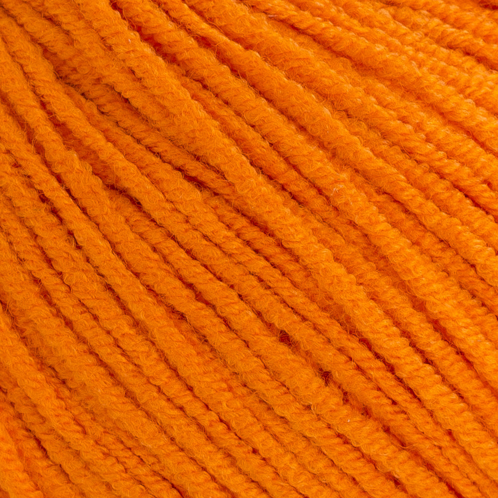 Etrofil Jeans Knitting Yarn, Orange - 030