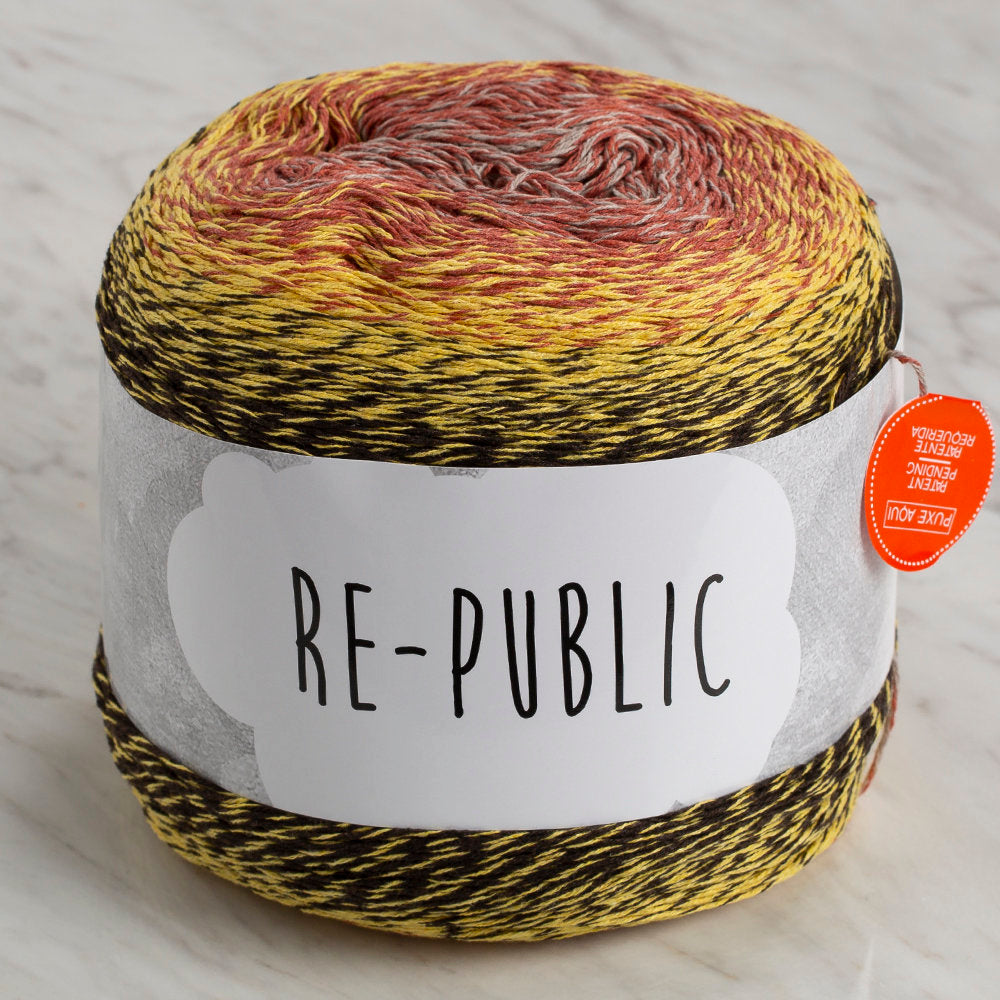 Etrofil Re-Public Yarn, Variegated - RJ006