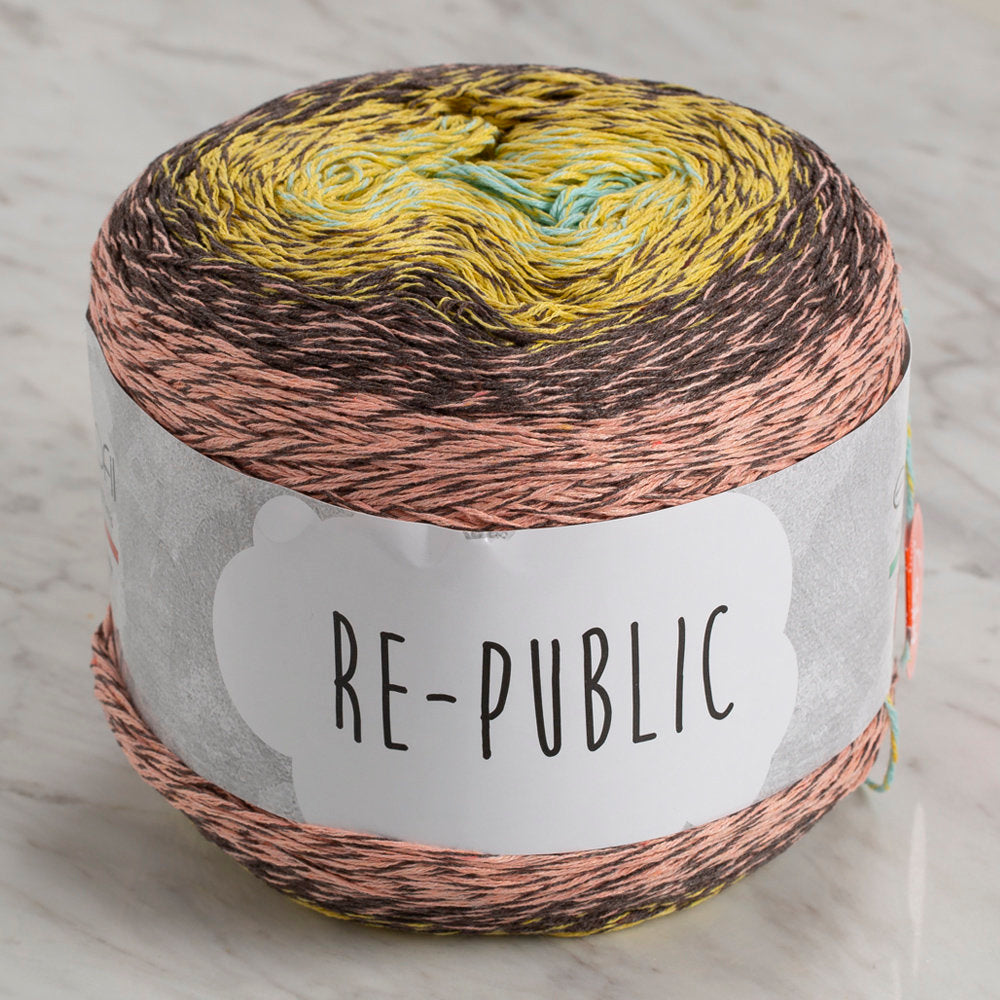 Etrofil Re-Public Yarn, Variegated - RJ012