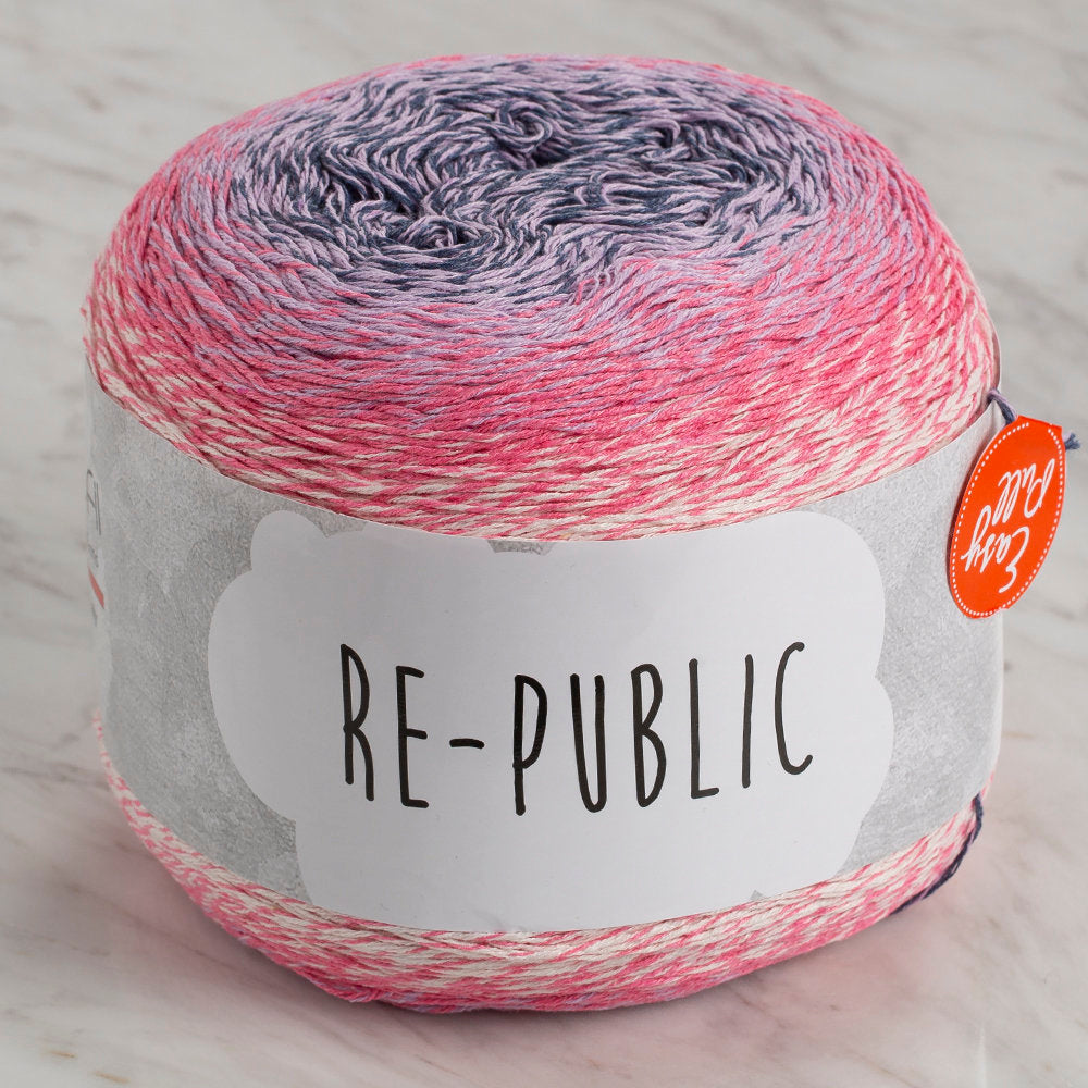 Etrofil Re-Public Yarn, Variegated - RJ016
