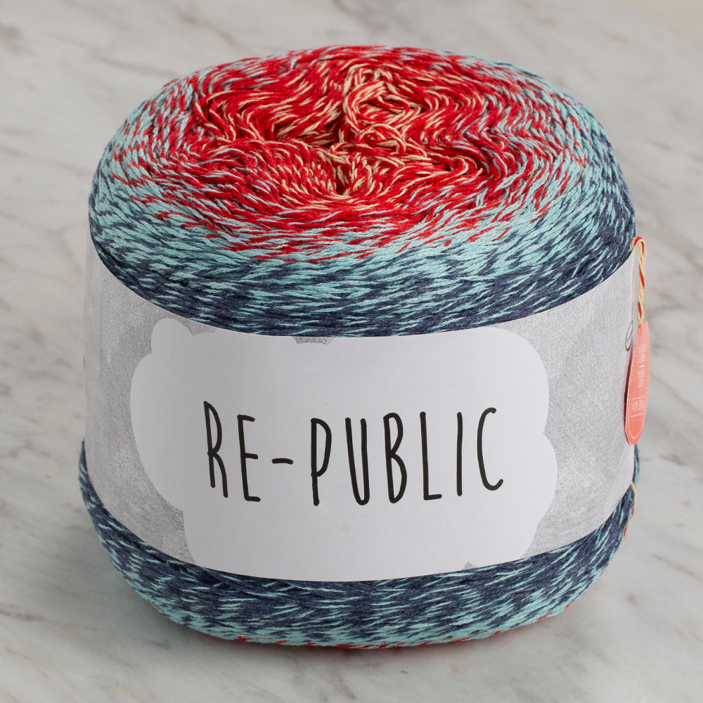 Etrofil Re-Public Yarn, Variegated - RJ025