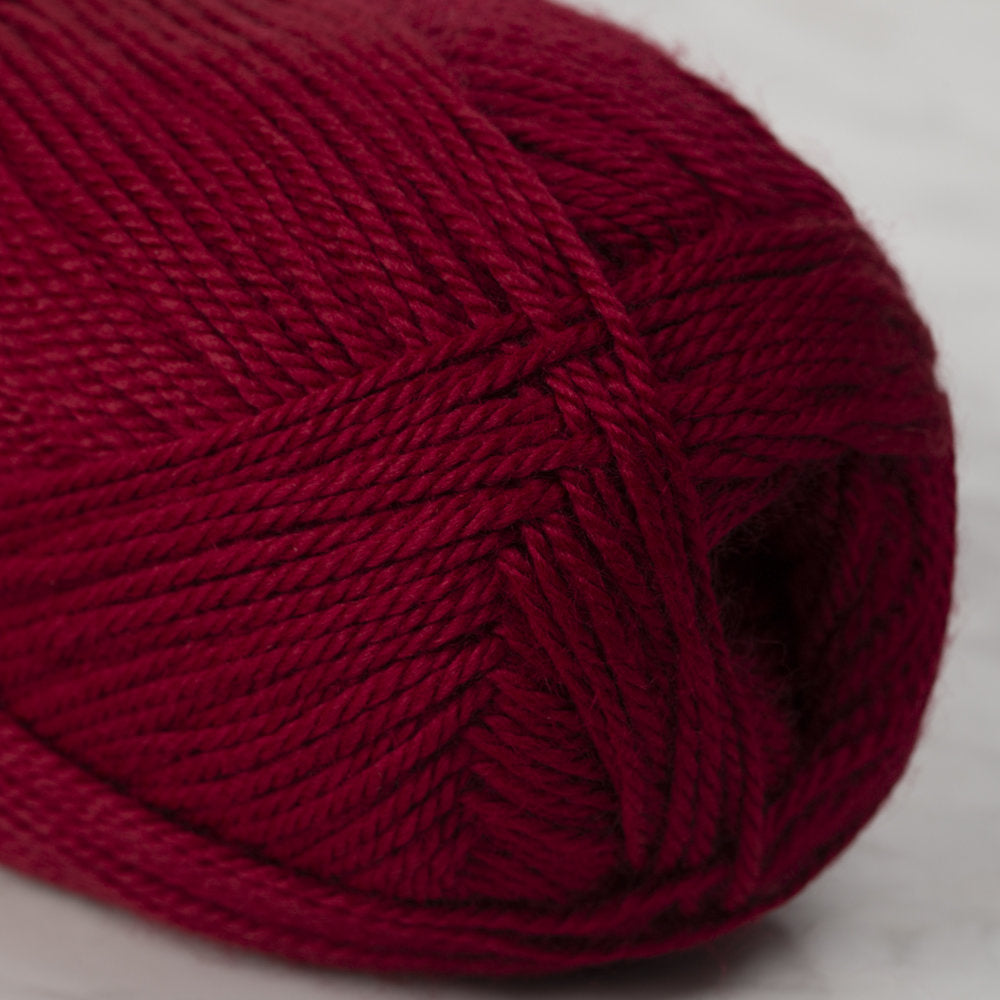 Etrofil Flora Knitting Yarn, Dark Red - 730304