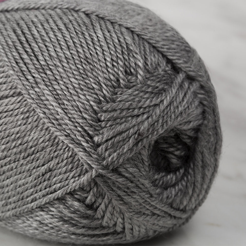Etrofil Flora Knitting Yarn, Grey - 70967