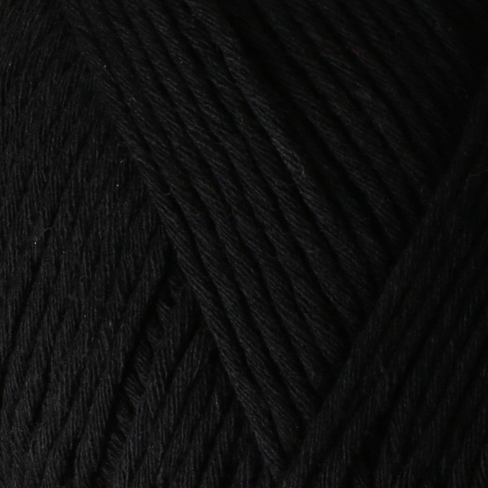 Etrofil Bio Cotton Knitting Yarn, Black - 10106