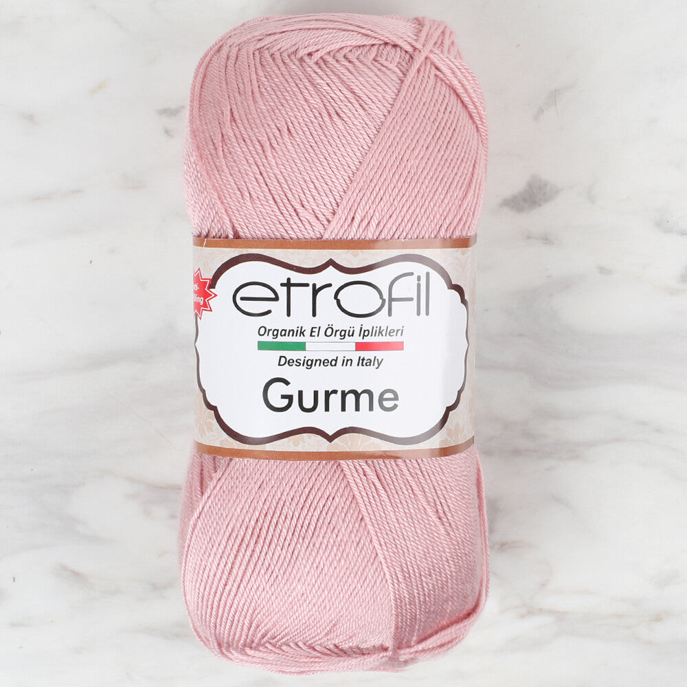 Etrofil Gurme Knitting Yarn, Pink - 73099