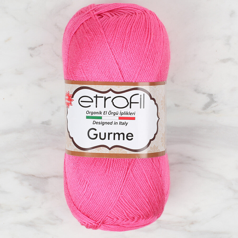 Etrofil Gurme Knitting Yarn, Fuchsia - 73041