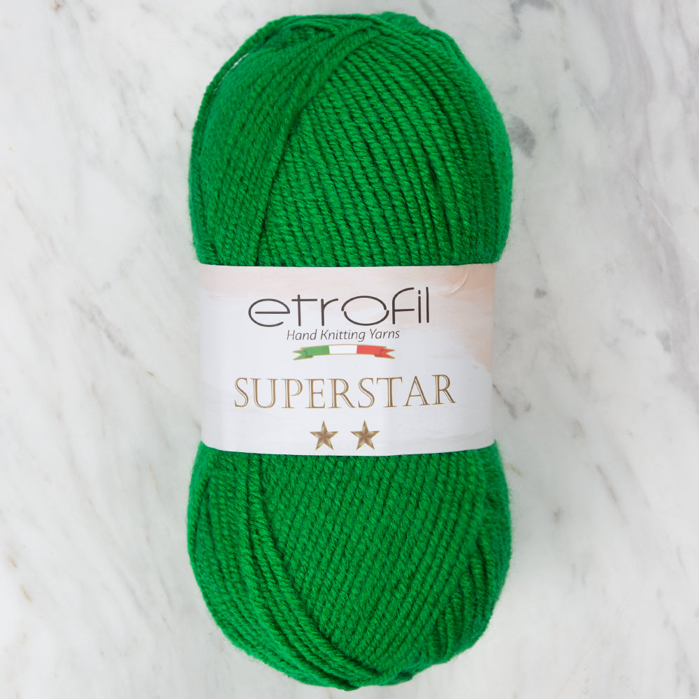 Etrofil Süperstar Yarn, Green - 74246