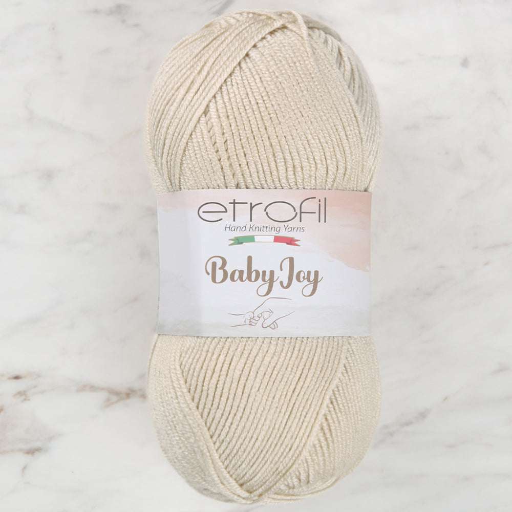 Etrofil Baby Joy Knitting Yarn, Ecru - 80072