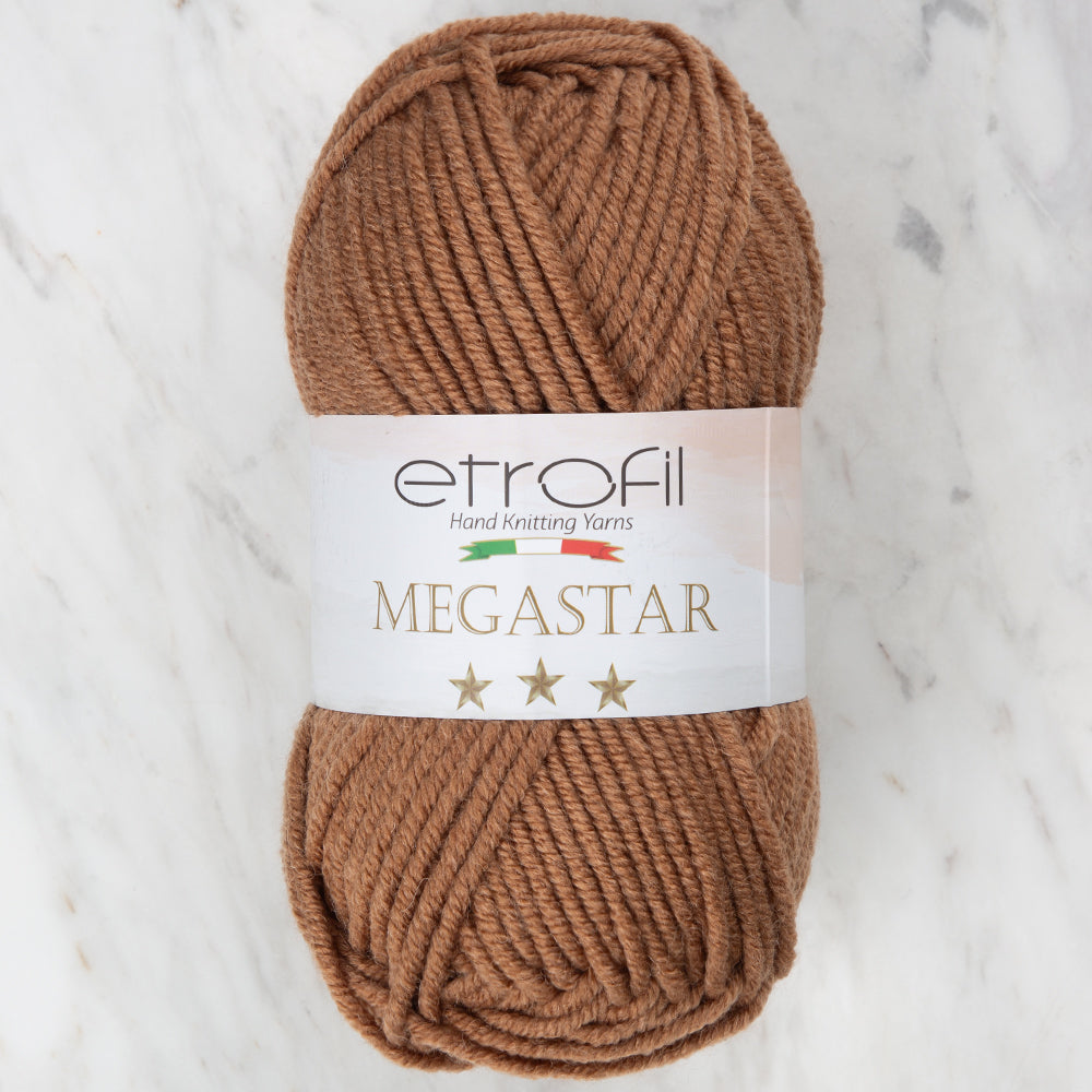 Etrofil Megastar Yarn, Brown - 77179