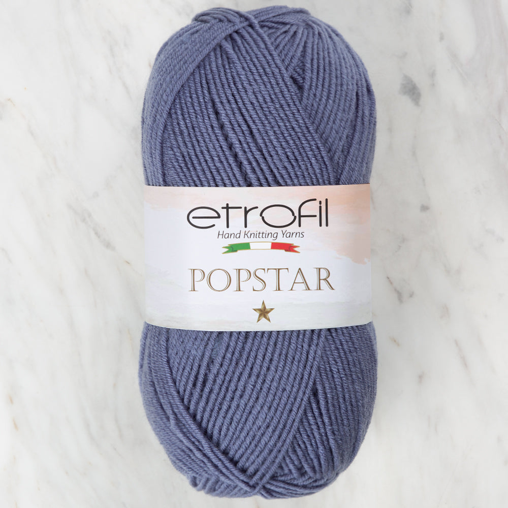 Etrofil Popstar Yarn, Blue - 75374