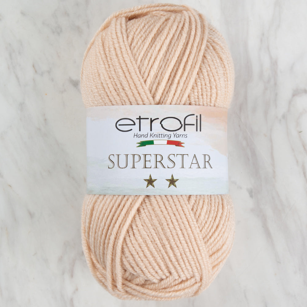 Etrofil Süperstar Yarn ,Light Beige - 77178