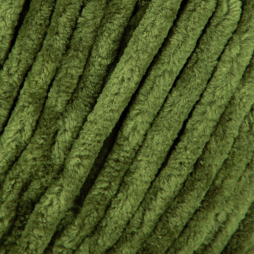 Etrofil Yonca Chenille Yarn, Green- 74312