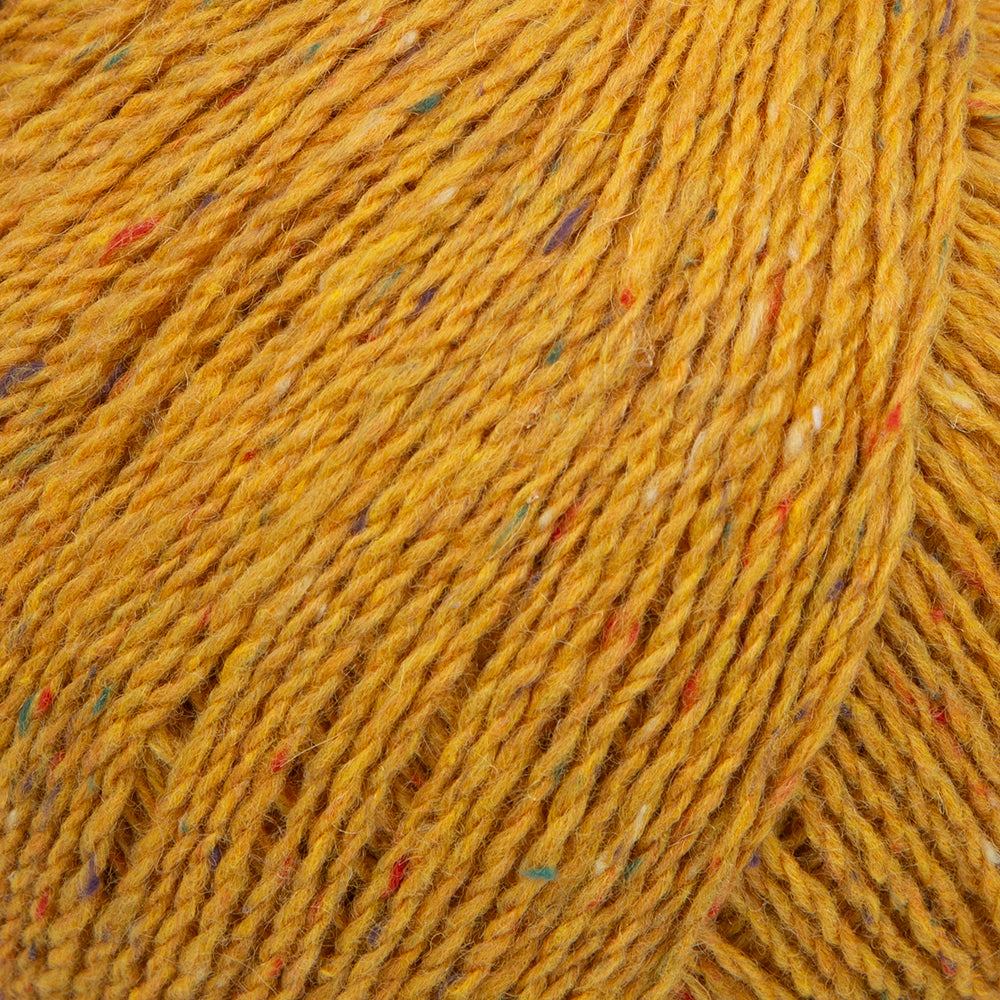 Etrofil Felted Tweed Hand Knitting Yarn , Mustard - 72244