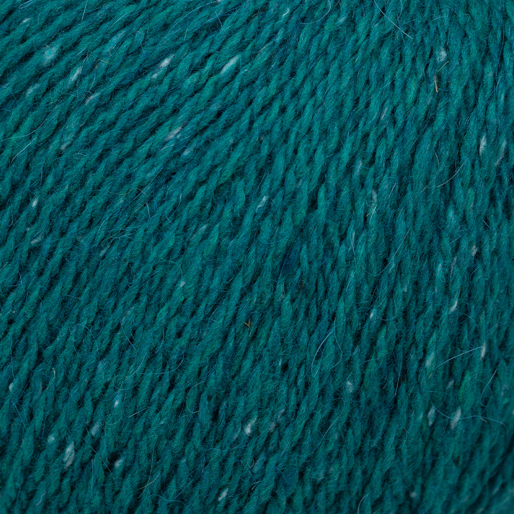 Etrofil Felted Tweed Hand Knitting Yarn , Green- 74356