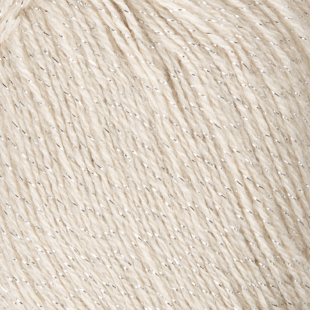 Etrofil Starlight Hand Knitting Yarn ,Cream 77011