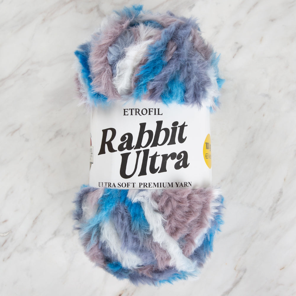 Etrofil Rabbit Ultra Hand Knitting Yarn, Variegated - T043