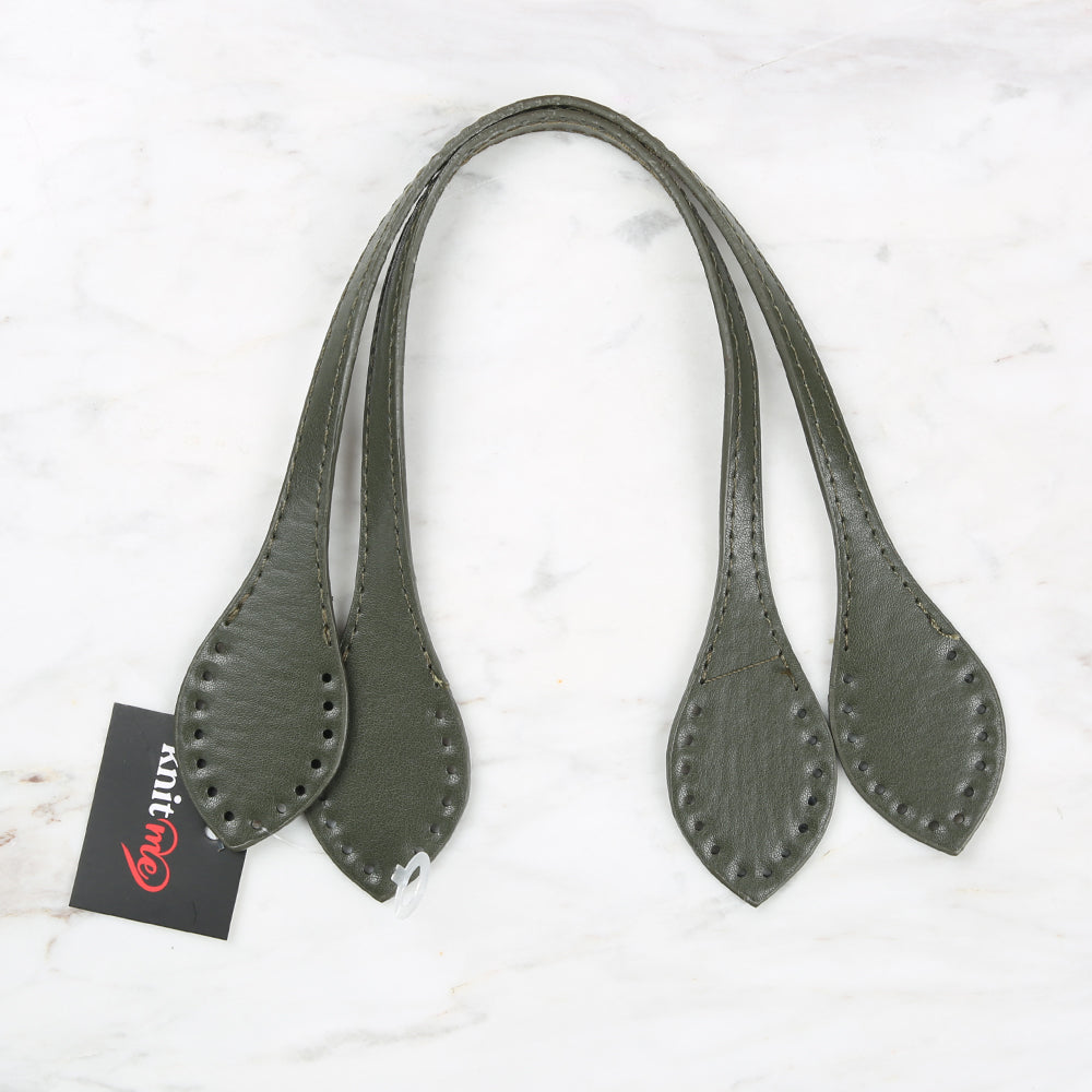 Knitme Dyed Bag Handle 37 cm Khaki BA-0057