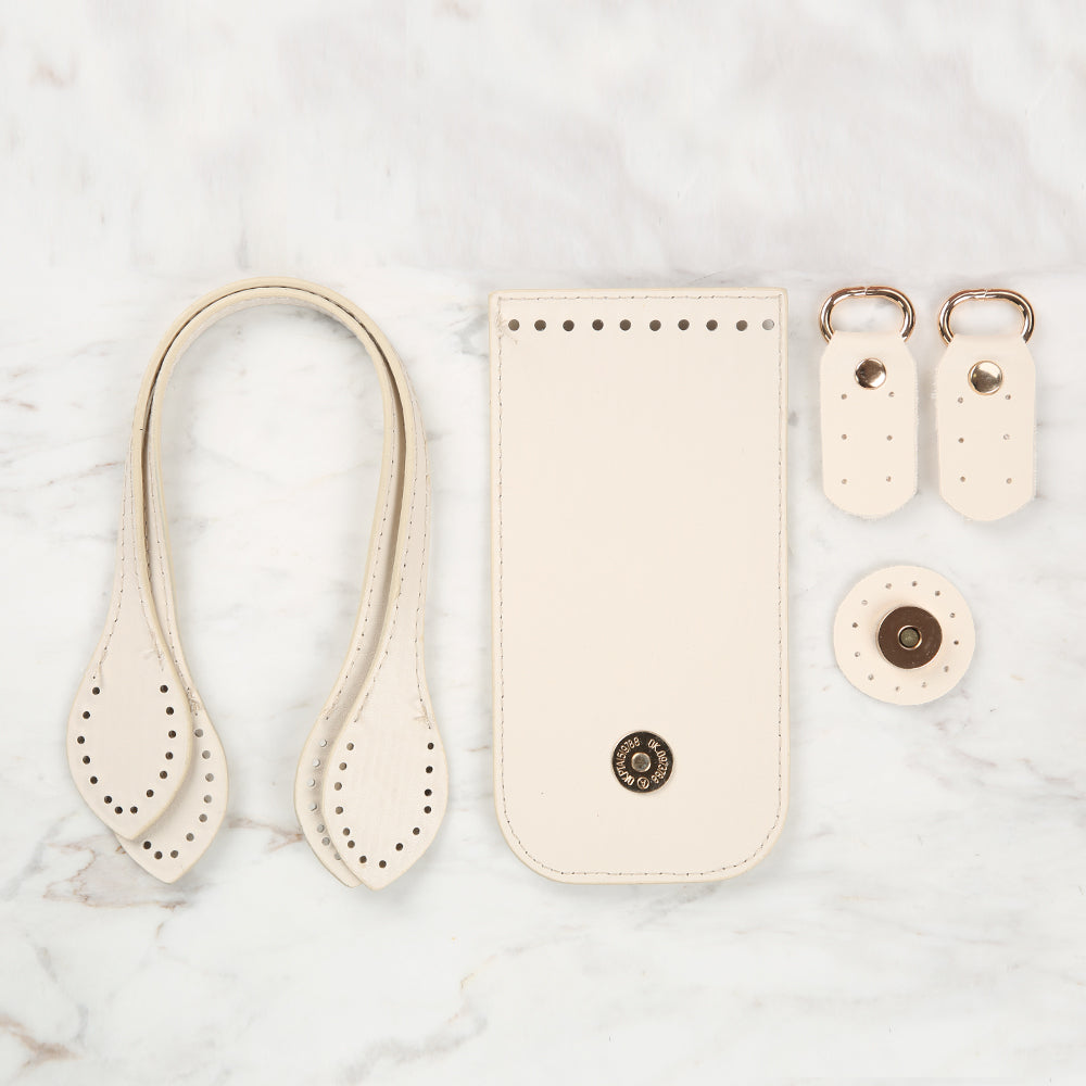 Knitme Fashion Bag Kit 8.5x17 cm Cream BA-0065