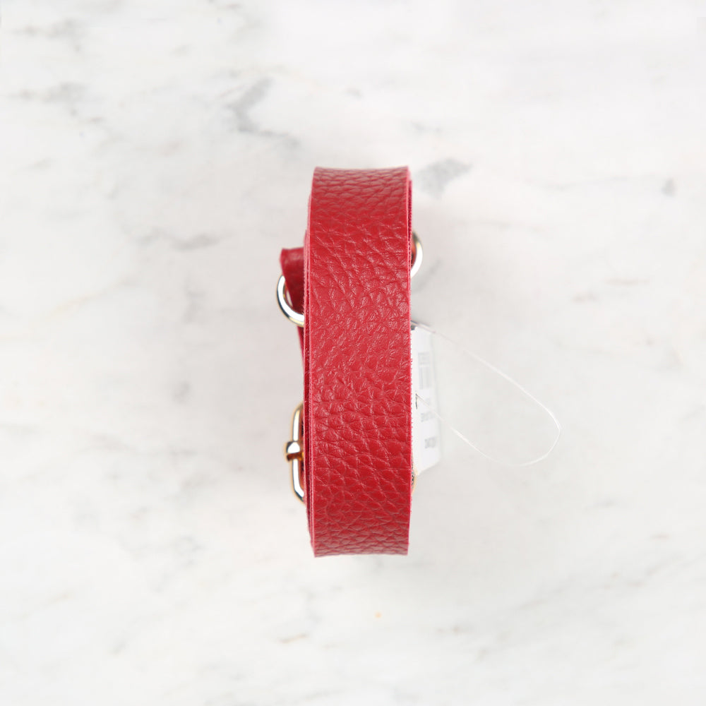 Knitme Sliding Buckle Bag Strap 135x2cm Red BA-0002