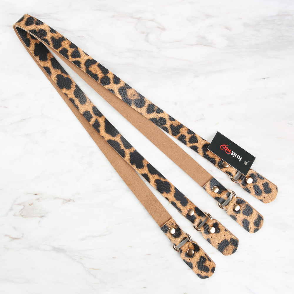 Knitme D-Ring Bag Hanger 80x2 cm Leopard BA-0020