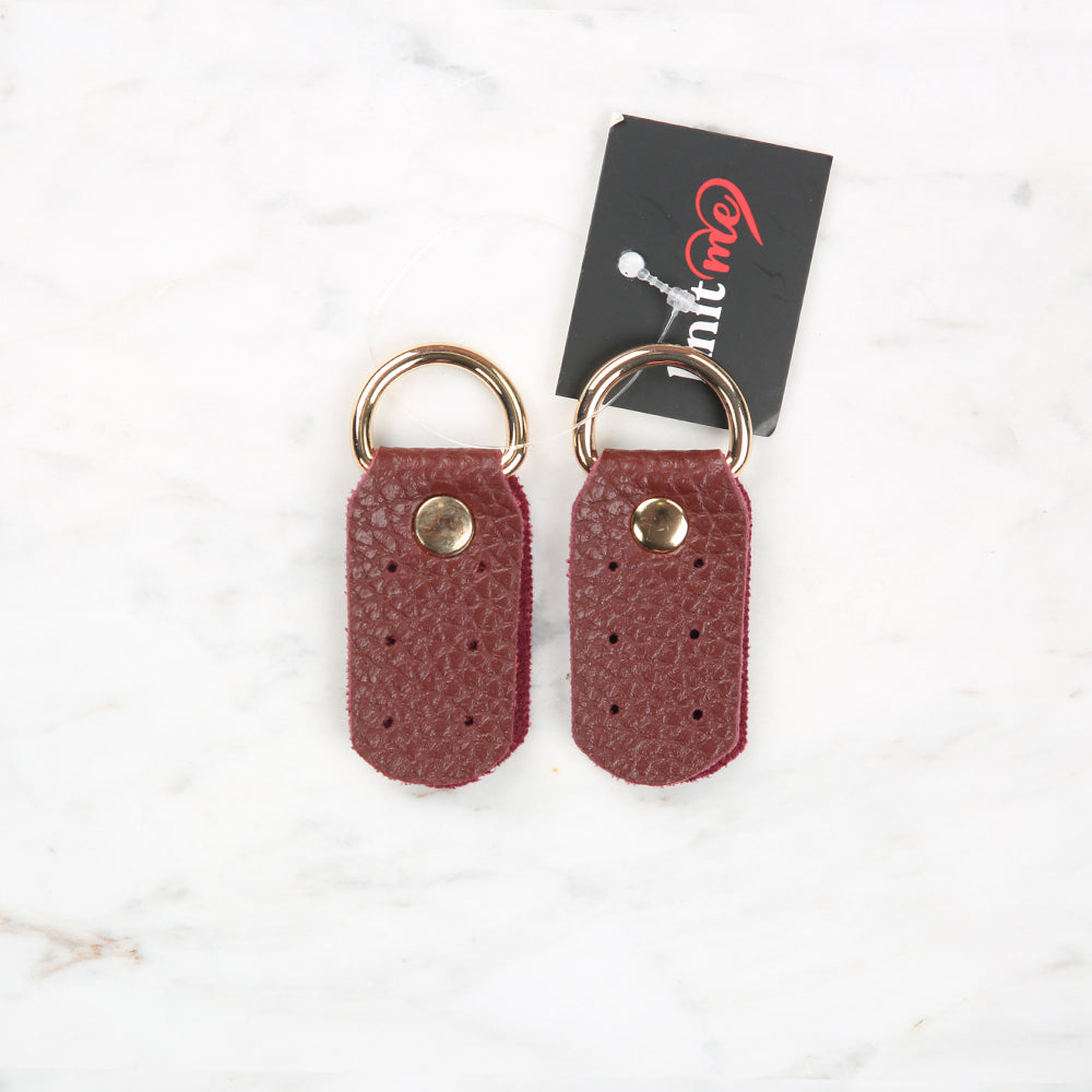 Knitme D Ring  5x2.5 cm Claret Red BA-0010