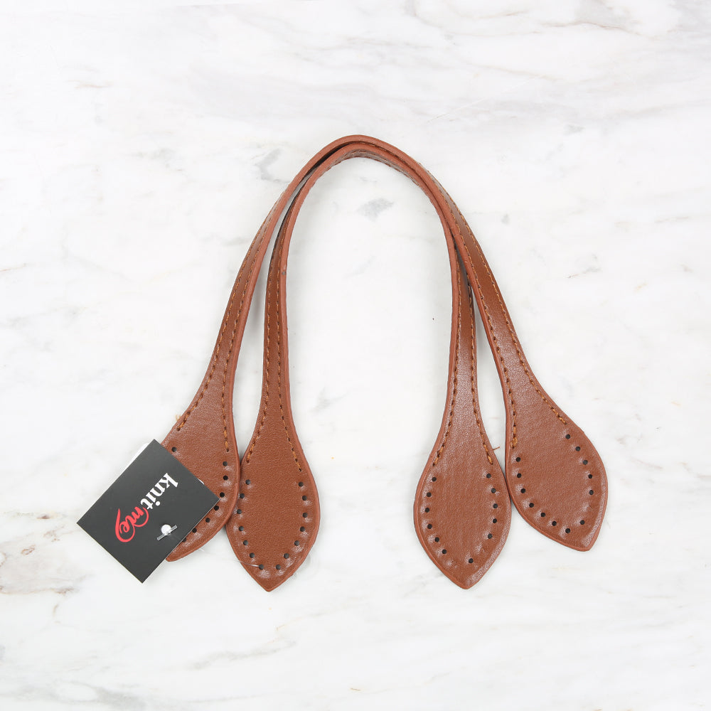 Knitme Dyed Bag Handle 37 cm Taba BA-0057
