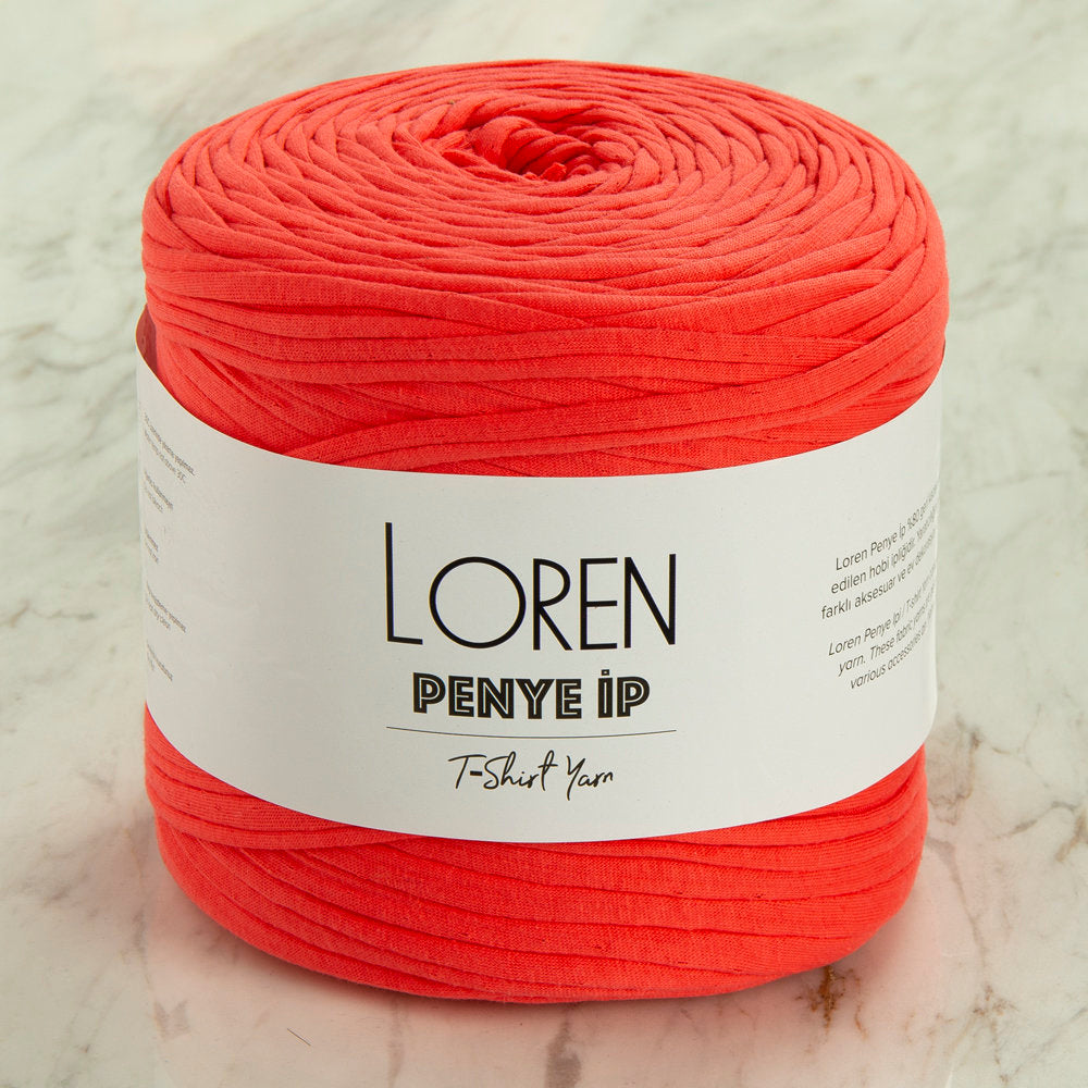 Loren T-Shirt Yarn, Vermilion - 68