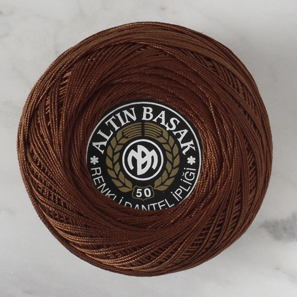 Altinbasak No: 50 Lace Thead Ball, Classic Brown - 0116