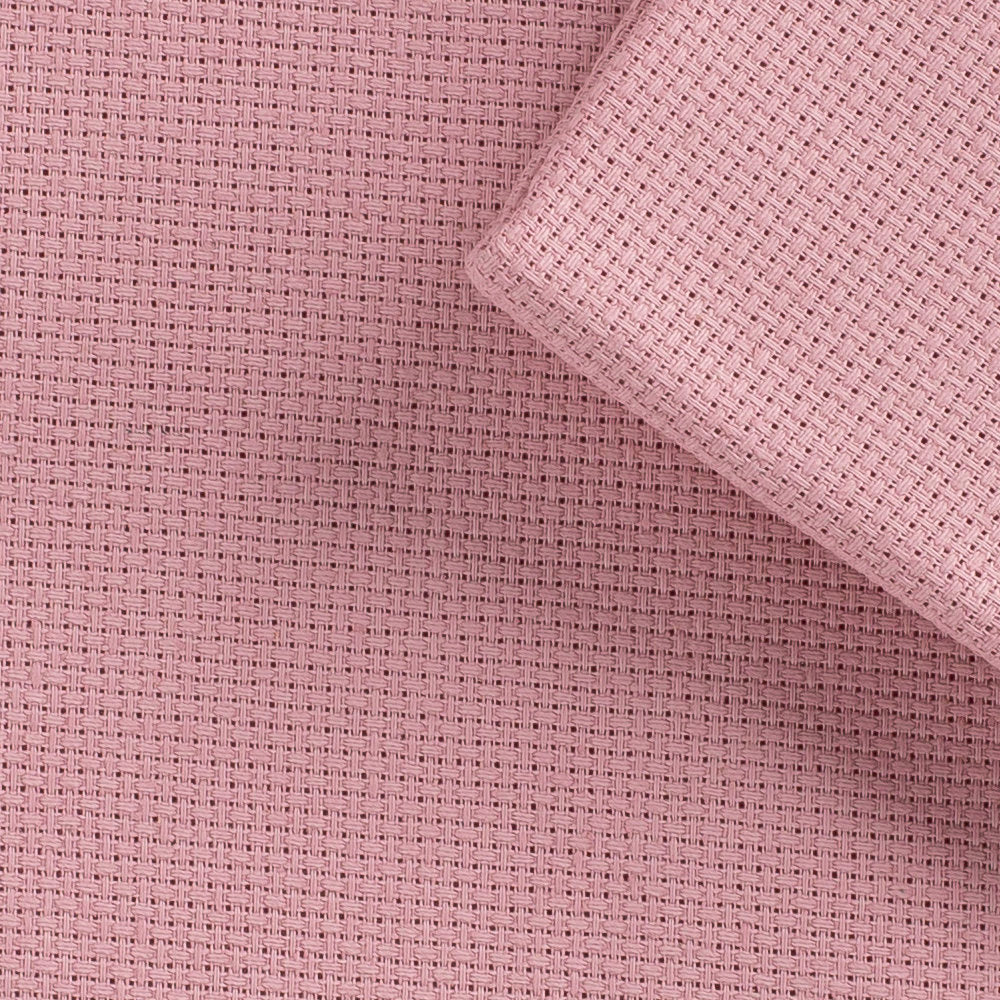 Domino Embroidery Fabric, Pink - DKAB000-0010