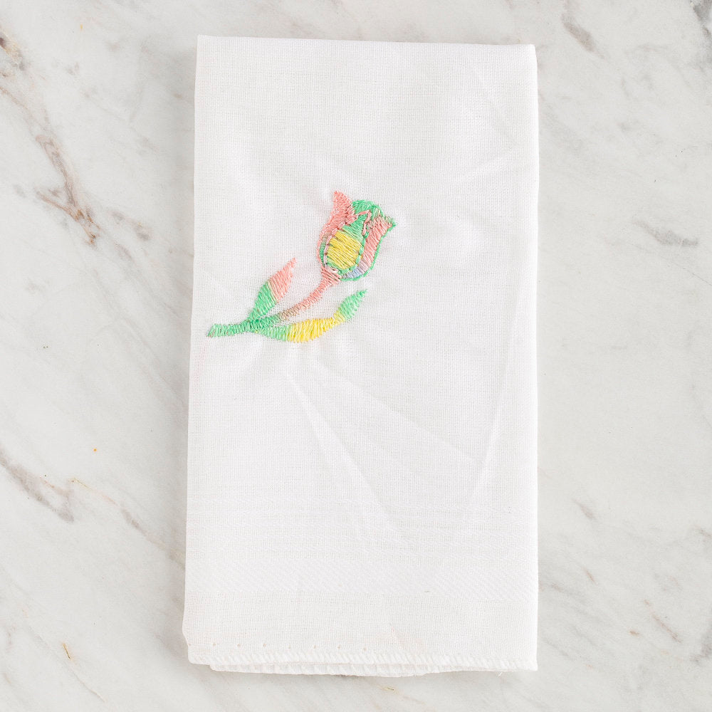 Loren Women's Embroidered Handkerchief - 02