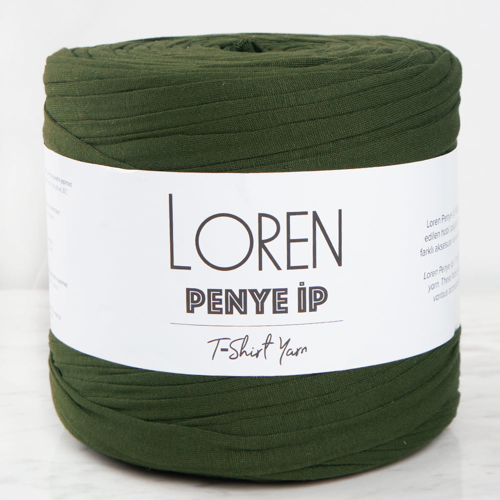 Loren T-Shirt Yarn, Green - 84