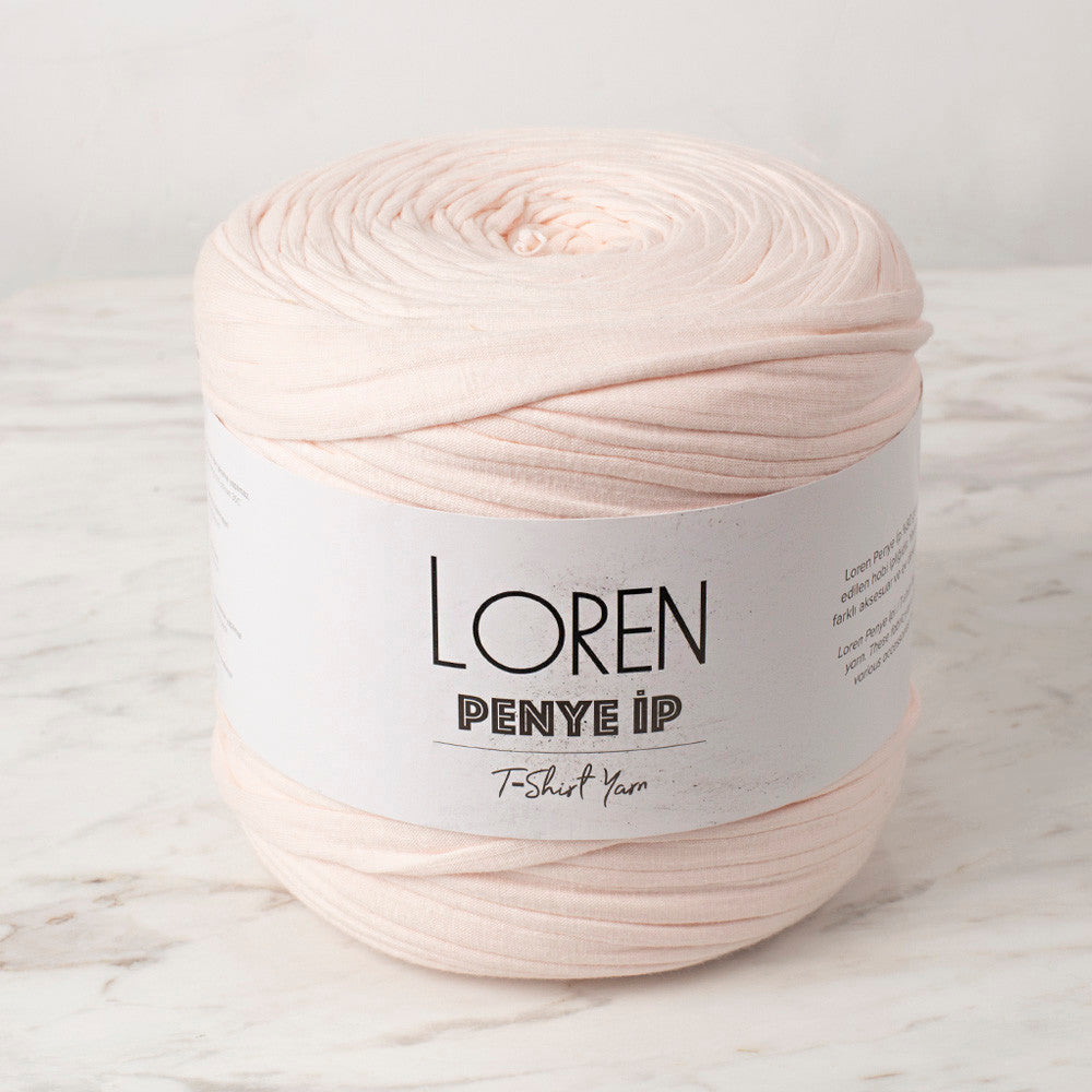 Loren T-Shirt Yarn, Powder Pink - 96