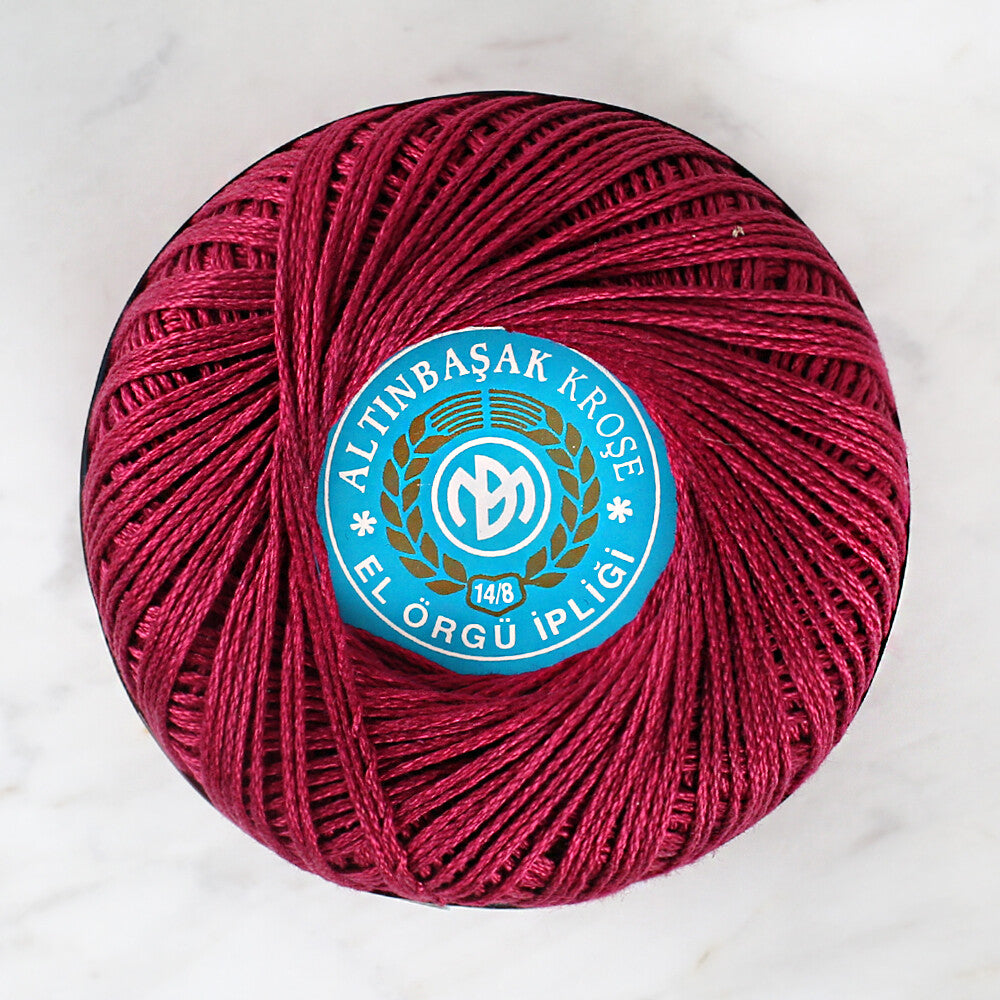 Altınbaşak 14/8 Cotton Thread Ball, Plum - 122