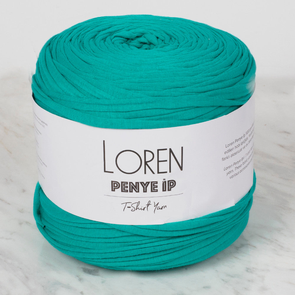 Loren T-Shirt Yarn, Green  - 12