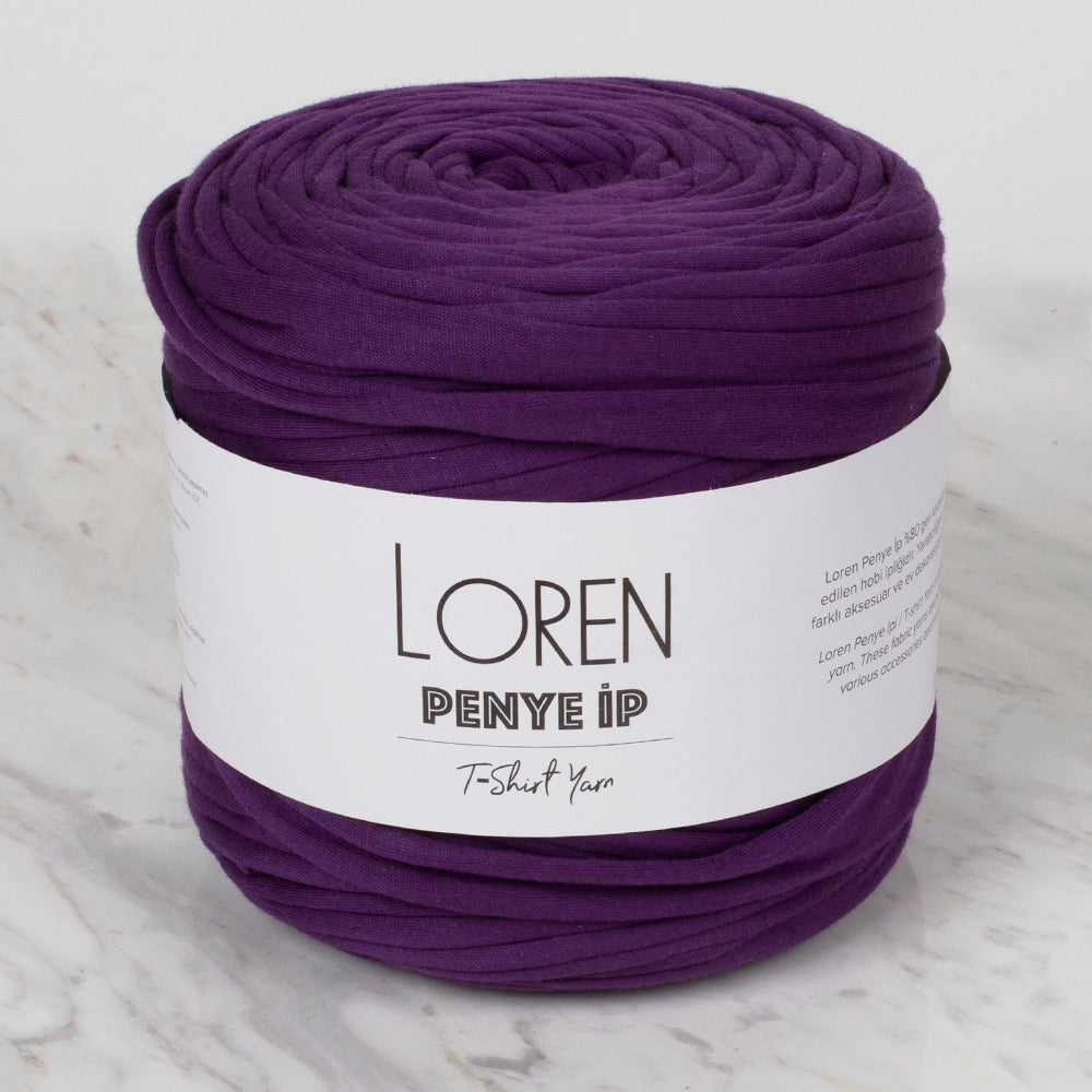 Loren T-Shirt Yarn Light Purple -101