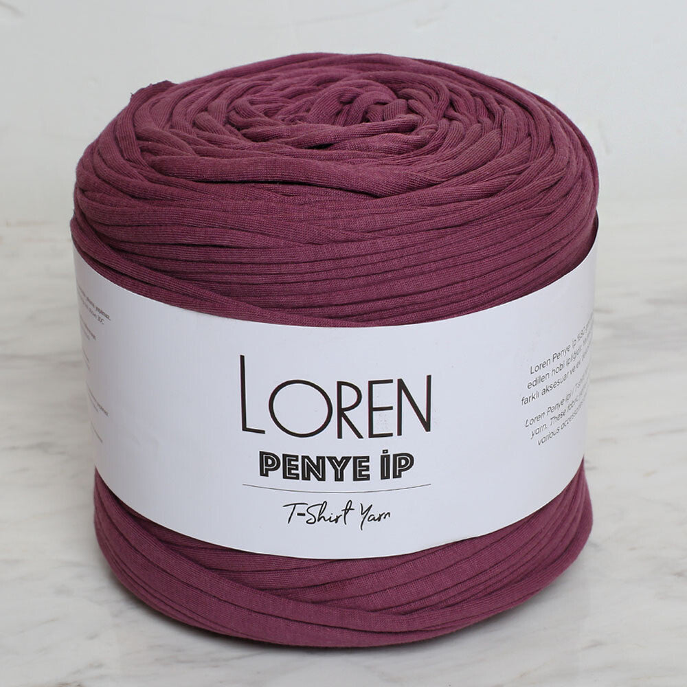 Loren T-Shirt Yarn, Cherry Red - 104