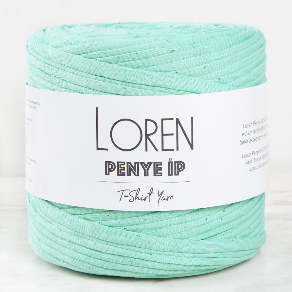 Loren T-shirt Yarn, Mint - 8