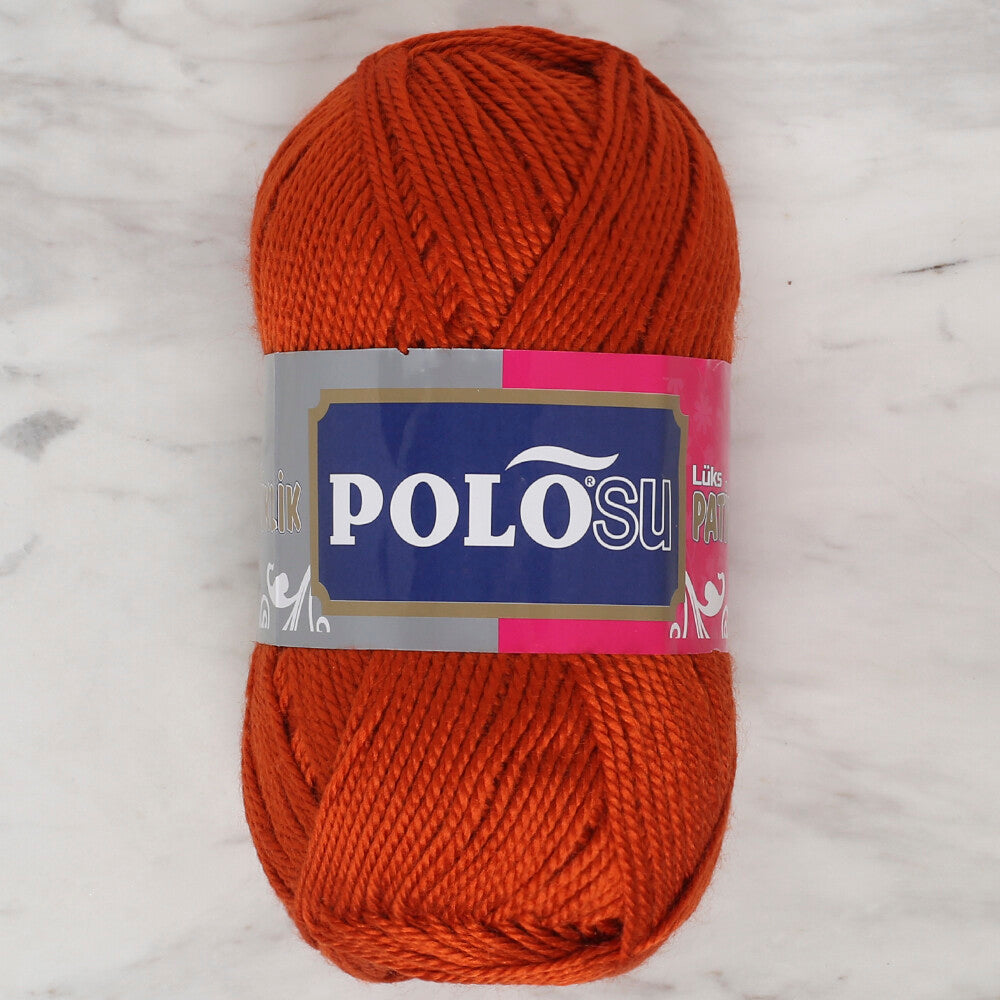 Polosu 5 Skeins Fine Yarn, Brick - 364