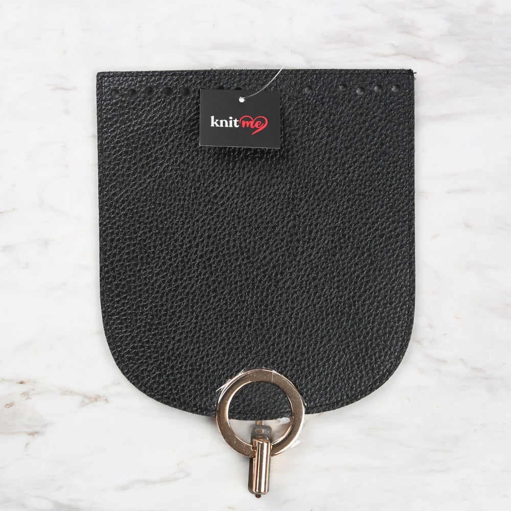 Knitme Stitched Locked Cover 18x20 cm Black BA-010021 
