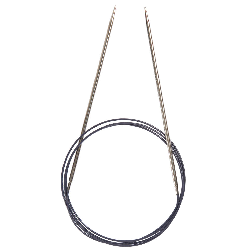 PRYM 2 mm 60 cm Brass Circular Knitting Needle - 212102